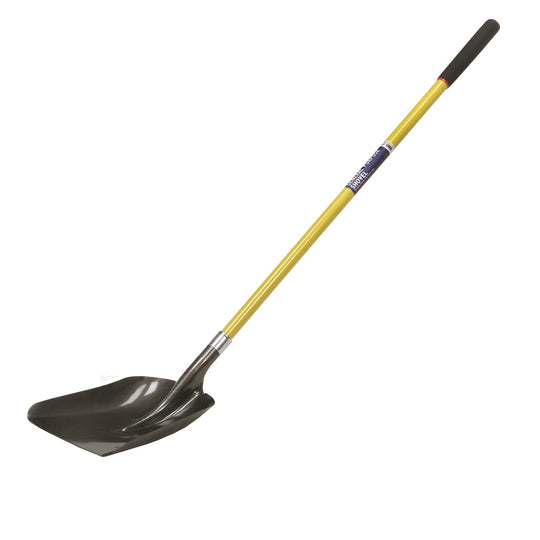 5120016118061 AbilityOne NSN6118061 Shovel, General Purpose, Steel Scoop, Industrial Grade, 48" Fiberglass Handle, Cushioned Grip Ea