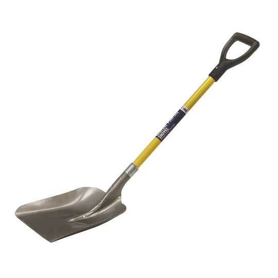 5120016118066 AbilityOne NSN6118066 Shovel, General Purpose, Steel Scoop, Industrial Grade, 29" Fiberglass Handle, D-grip Bx