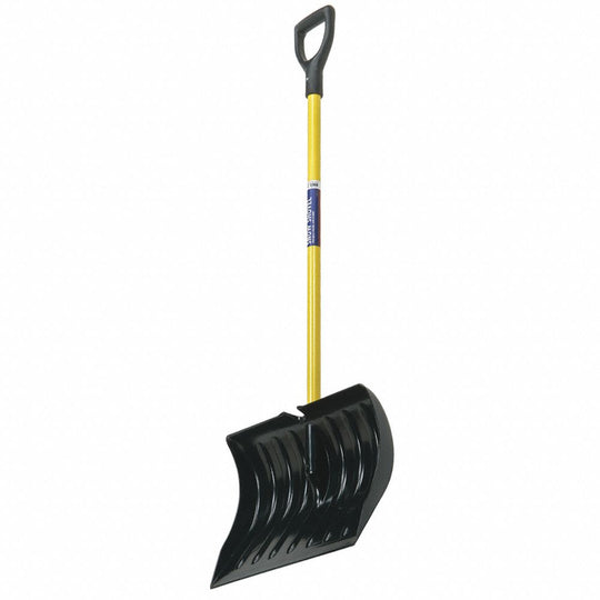 5120016118069 AbilityOne NSN6118069 Industrial Grade, Shovel, Snow, ABS Scoop, 40" Fiberglass Handle, D-grip Bx