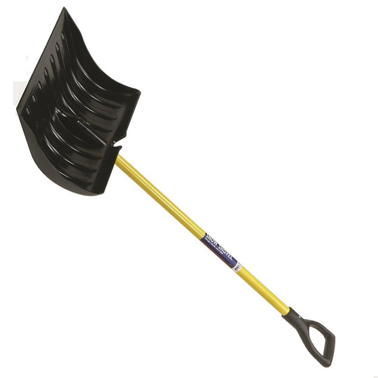 5120016118069 AbilityOne NSN6118069 Industrial Grade, Shovel, Snow, ABS Scoop, 40" Fiberglass Handle, D-grip Bx