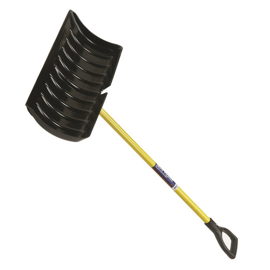 5120016118072 AbilityOne NSN6118072 Industrial Grade Shovel, Snow Pusher, ABS Scoop, 40" Fiberglass Handle, D-grip Bx