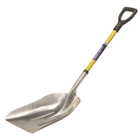 5120016118075 AbilityOne NSN6118075 Shovel, Grain, Aluminum Scoop, 29" Fiberglass Handle, D-grip Ct