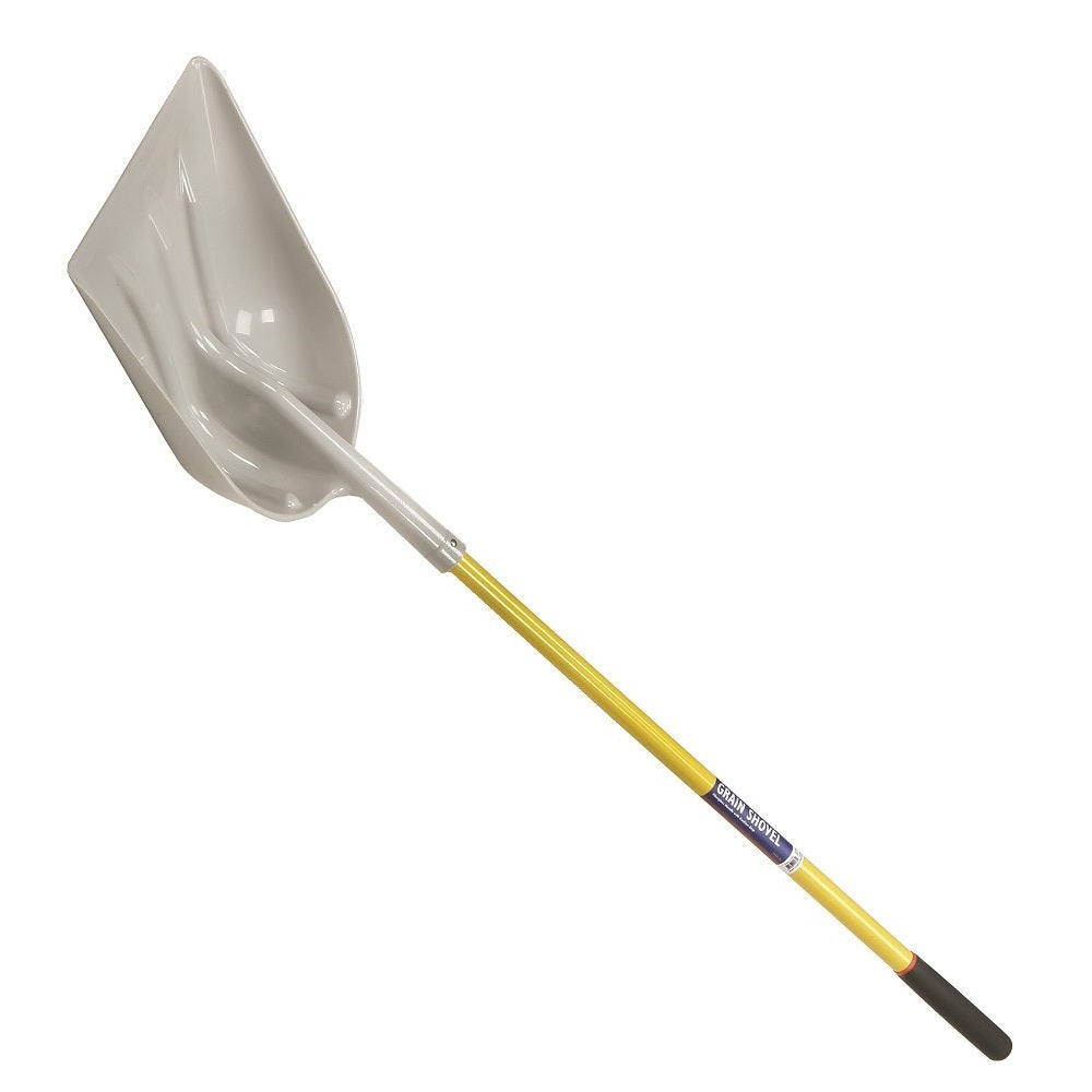 5120016118076 AbilityOne NSN6118076 Industrial Grade, Shovel, Grain, ABS Scoop,51" Fiberglass Handle, Cushioned Grip Bx