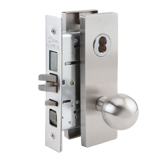 534000NIB0267, DOOR LOCKS MORTISE MR SERIES, FRONT DOOR, APARTMENT, CORRIDOR  F08, MR 117, BALL KNOB EA