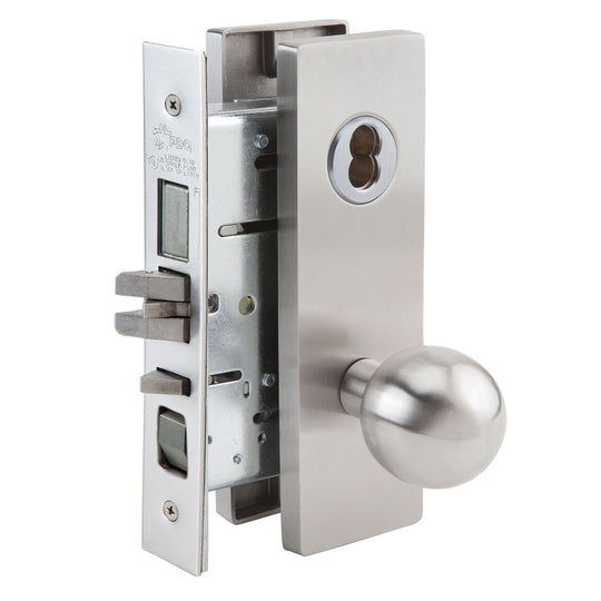 534000NIB0280, DOOR LOCKS MORTISE MR SERIES - ENTRY F04 - MR 116 - BALL KNOB EA