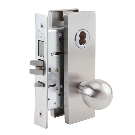 534000NIB0284, DOOR LOCKS MORTISE MR SERIES, DORMITORY EXIT F13, MR 136, BALL KNOB EA
