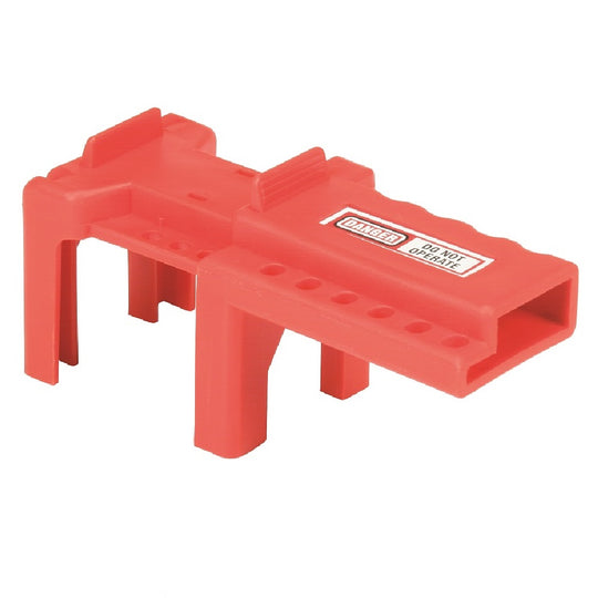 534000NIB0386  BALL VALVE LOCKOUT, FITS PIPE SIZE 3/8" - 1-1/4", PLASTIC BX