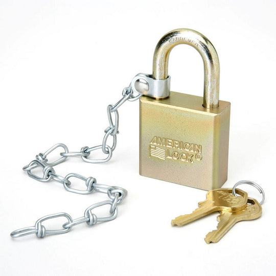 5340015881010 AbilityOne, 5881010 Solid Steel and Solid Brass Case Padlocks, 1-1/8", Keyed Different