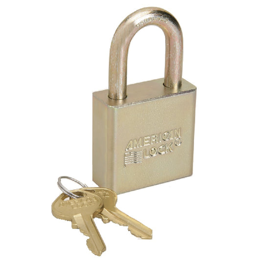 5340015881036 AbilityOne 5881036, Padlock, Solid Case, 1.75" Wide Steel, Keyed Differently, No Chain SE/24