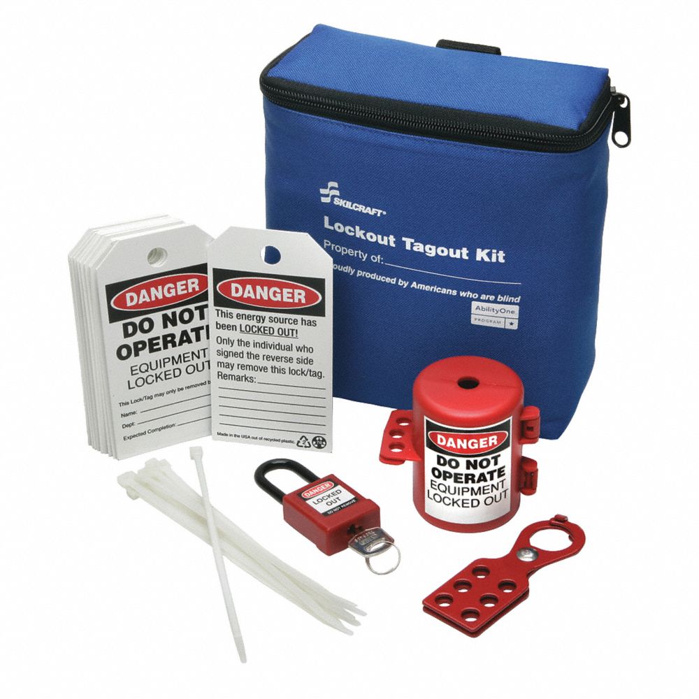 5925016511984 AbilityOne, Extra Small Personal Electrical Lockout Kit