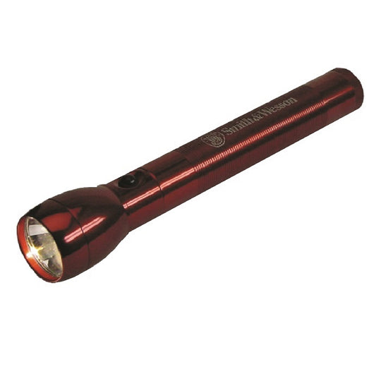 6230015133296 AbilityOne, Flashlight, Aluminum, LED Lamp, 2 AA, Red, 6 1/4" Bx