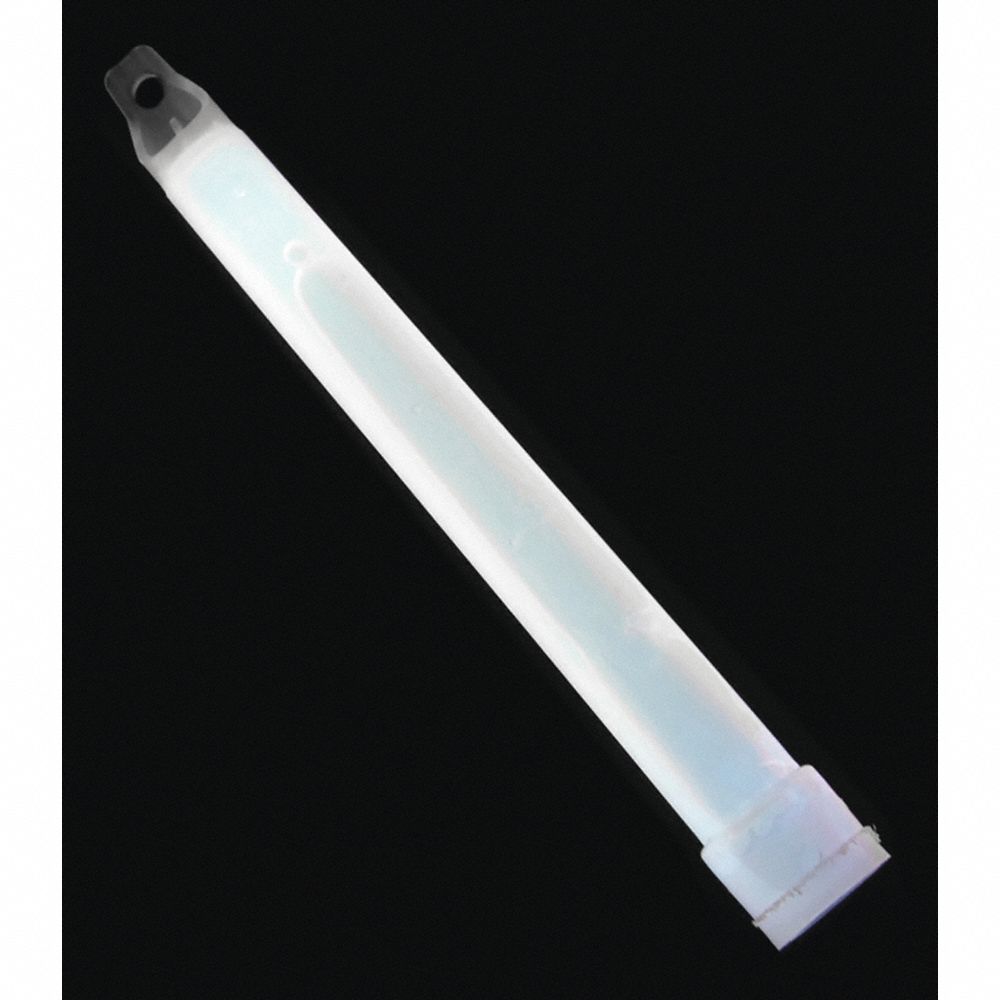 6260012470368 AbilityOne, Chemlight Lightstick, 30-Minute, 6", White 10/Bx