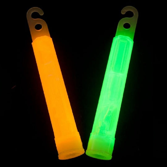 6260012827630 AbilityOne, LC Industries Chemlight Lightstick, 6-Hour, 4", Orange 100 / Bx
