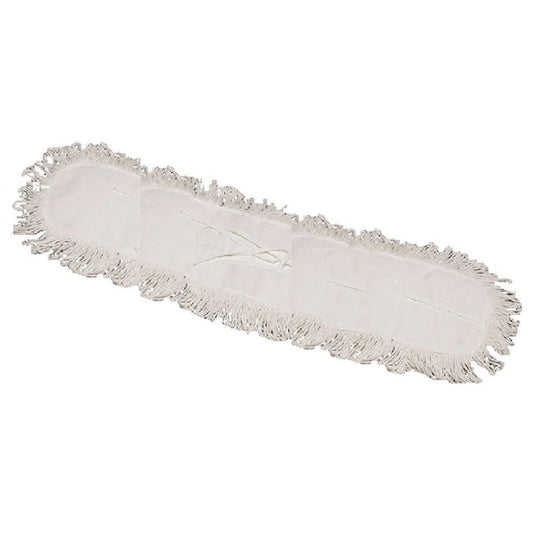 INHIBITOR  ANTI-MICROBIAL DUST MOP HEAD, WHITE BX