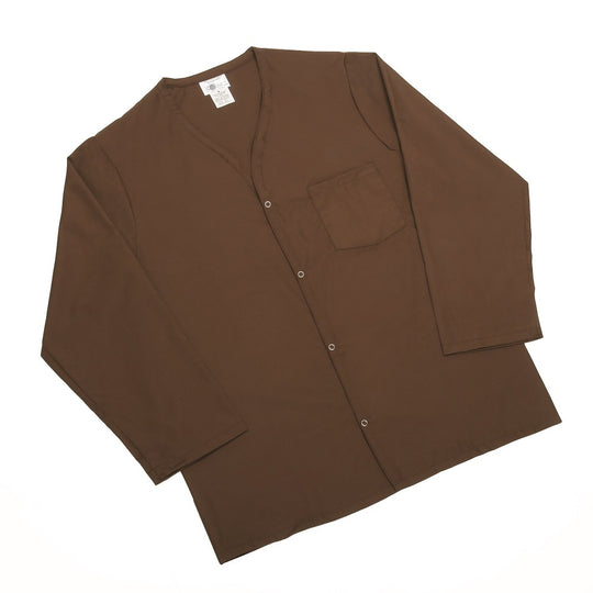 653200NIB0019 AbilityOne NSNNIB0019 Medical Men's Pajama Top, Medium, Brown Bx