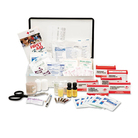 6545006561094 AbilityOne, First Aid Kit, Industrial Construction Use, 10" x 14-1/2" x 2-3/4" Kit Ea