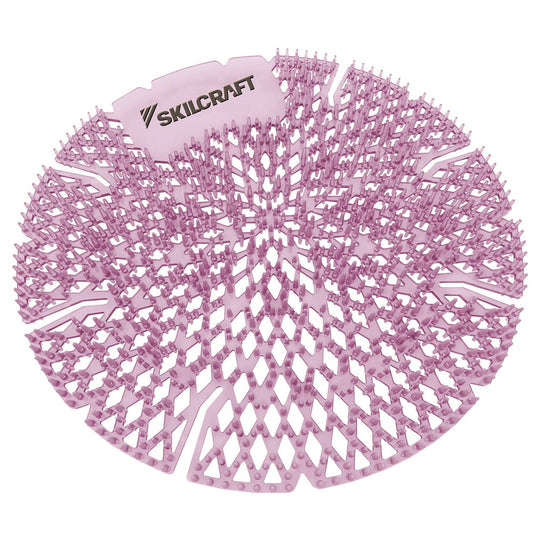 6840016998439 AbilityOne, Lasting Power Urinal Screen, Deodorizer, Round, Lavender Lace Bx