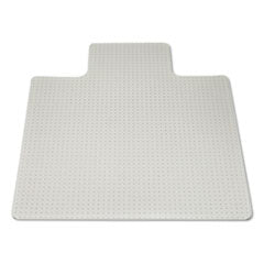 7220013053062 AbilityOne NSN3053062 Heavy-Duty Chair Mat, Plush-to-High Pile Carpet, Clear Bx