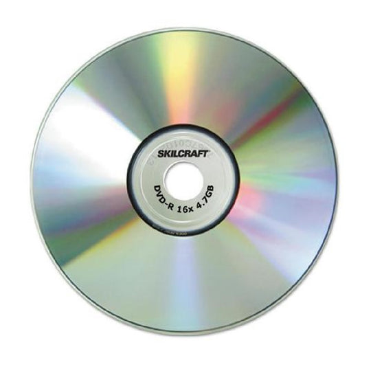 7045015155372 AbilityOne NSN5155372, Media Disk Branded Attribute, DVD-R - 16x, 25/Pk