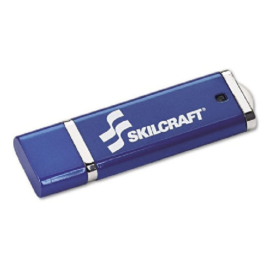 7045015584994 AbilityOne NSN5584994, USB Flash Drive, 256-bit AES Encryption, 16GB Ea