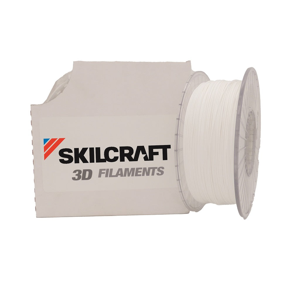 7045016858918 AbilityOne NSN6858918 3D Printer Filament, Acrylonitrile Butadiene Styrene, White 1kg of 1.75 mm Ea