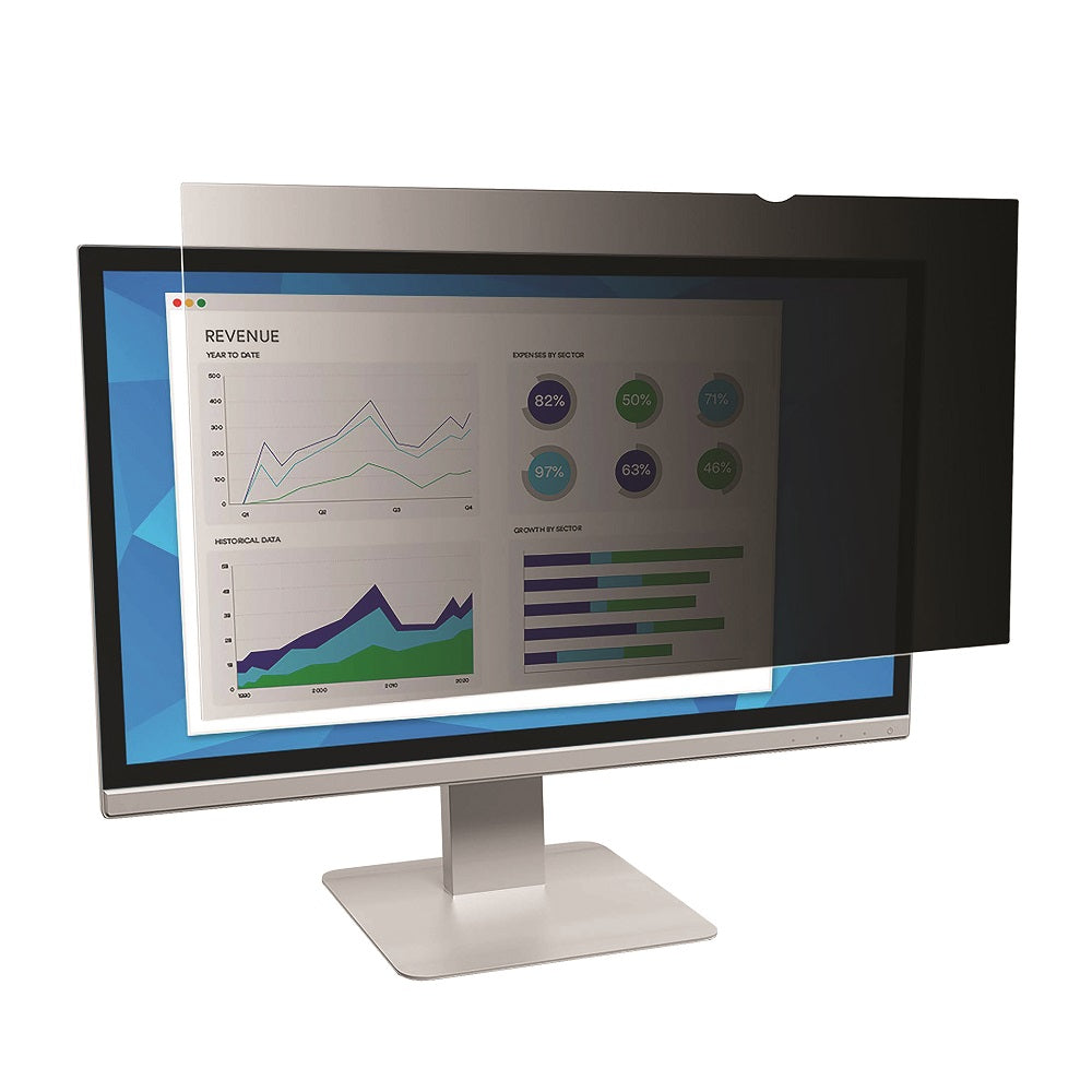 7045016977342 AbilityOne NSN6977342, Full Screen Privacy Filter, 23.8" Widescreen, 16:9 Aspect Ratio, Ea
