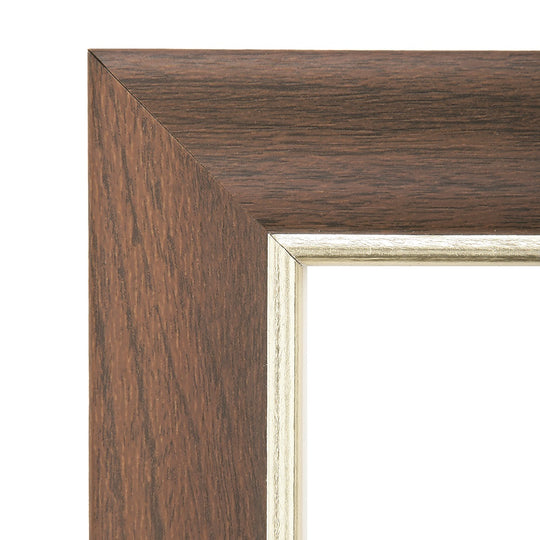 7105000528697 AbilityOne NSN0528697 Frame, Style B, Paper Wrapped Hardwood Molding, 10" x 14", Walnut Bx