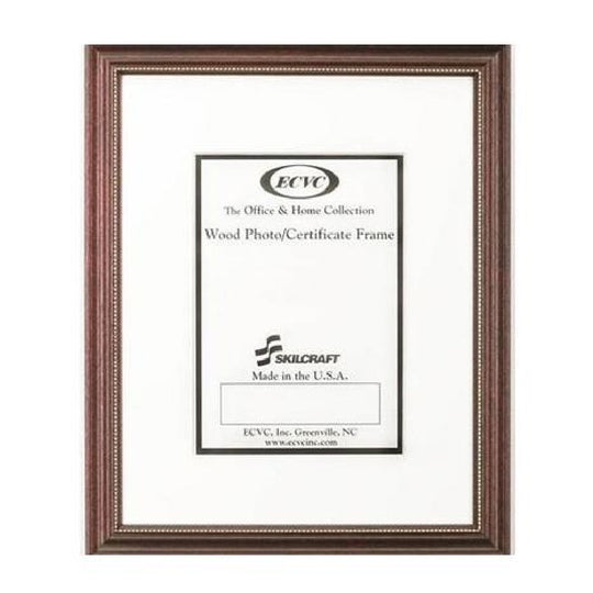 7105014246503 AbilityOne NSN4246503 Style F - Hardwood Finish Frames, Mahogany Bx