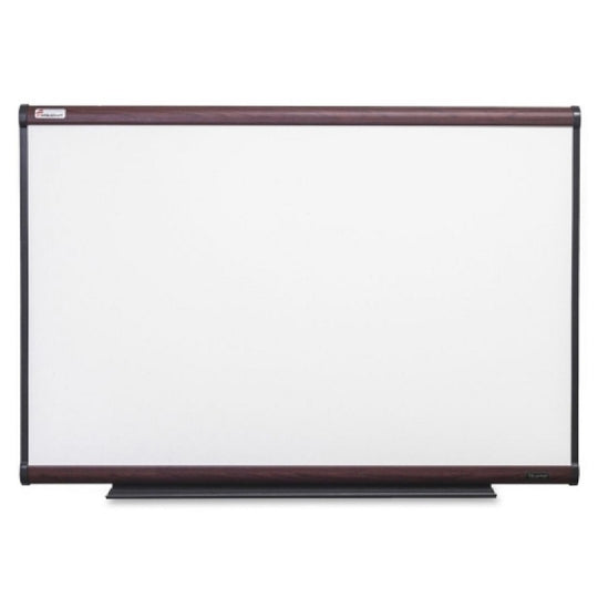 7110016222128 AbilityOne, White Board, Total Erase Surface with Subtle Grid, Mahogany Finish Frame, 3' x 2' Ea