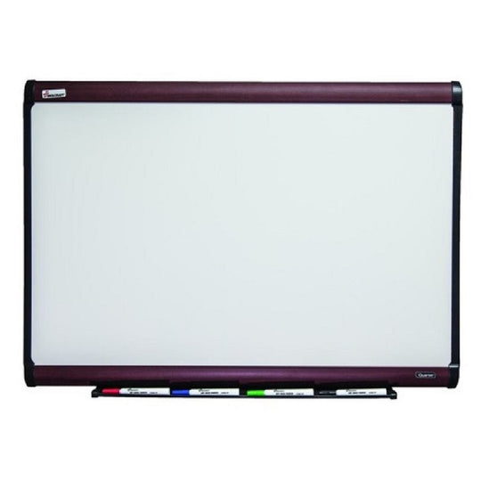 7110016305155 AbilityOne, Dry Erase White Board, Magnetic Porcelain Surface, Mahogany Finish, Top-Bottom-Side Rails, 36" x 24" Ea