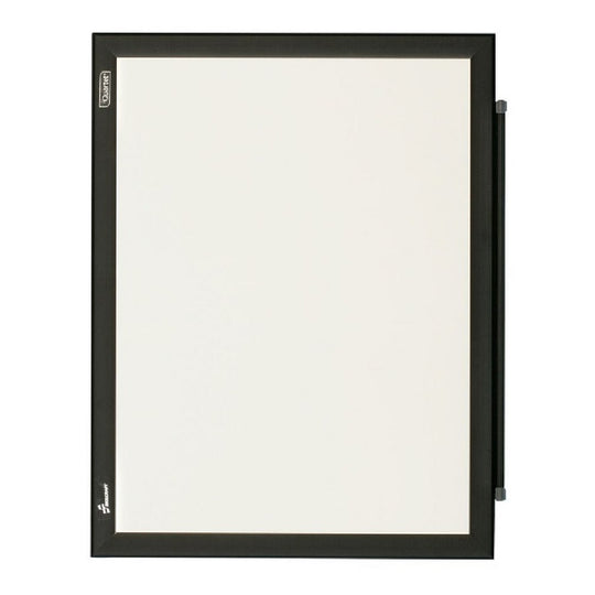 7110016511296 AbilityOne, Dry Erase Whiteboard, Non-magnetic Melamine Surface, Black Aluminum Frame, 4 x 3 Ea