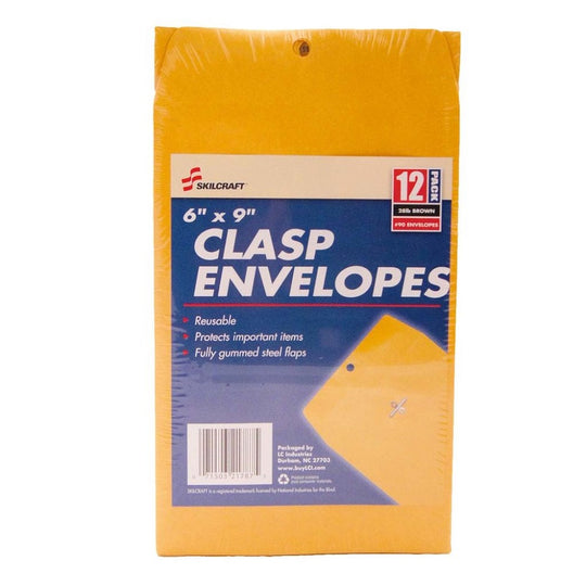 SKILCRAFT CLASP ENVELOPES PK