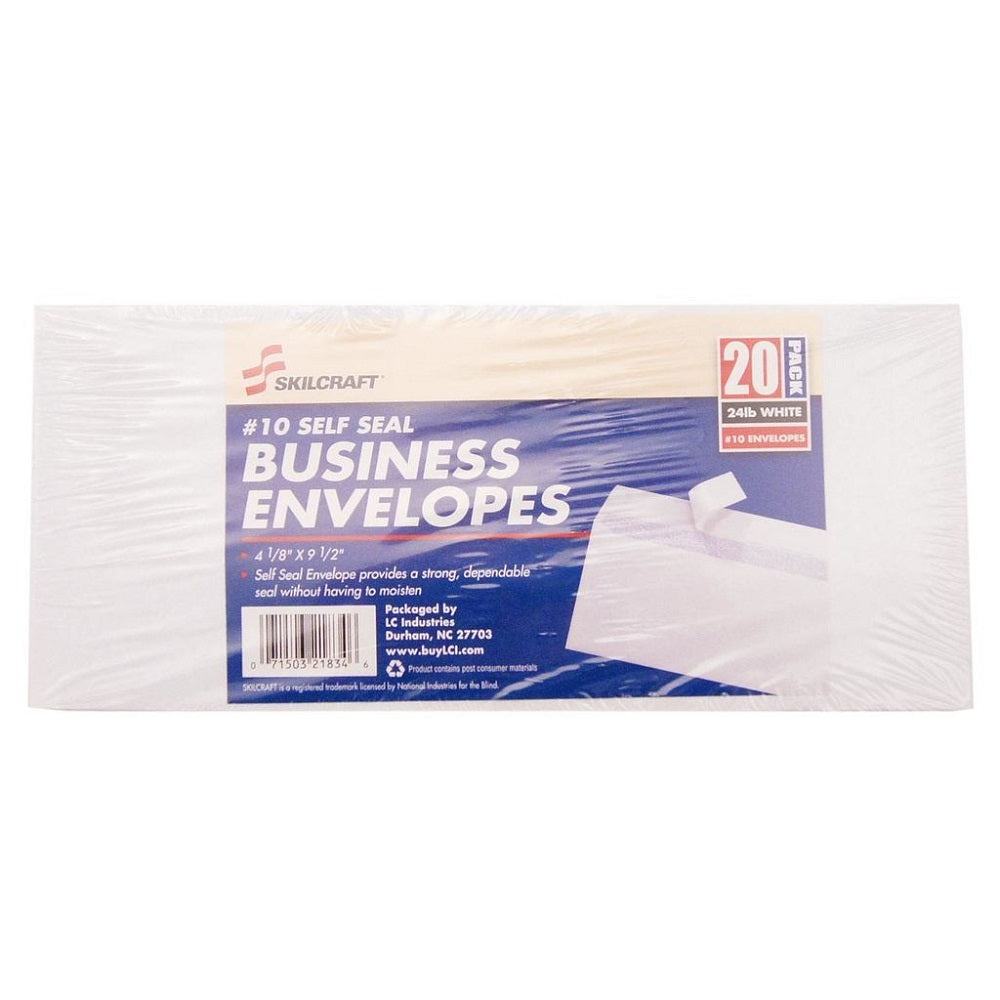 SKILCRAFT® #10 BUSINESS ENVELOPES PK