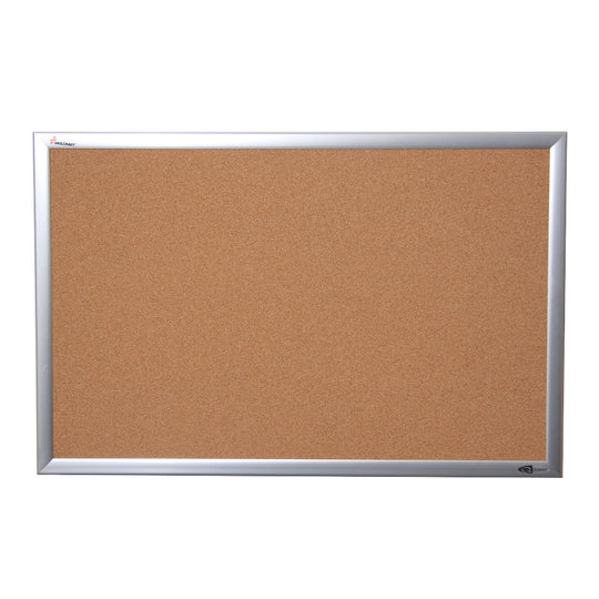 7195015679522 AbilityOne, Natural Cork Bulletin Board, Aluminum Frame, 72" x 48" Ea