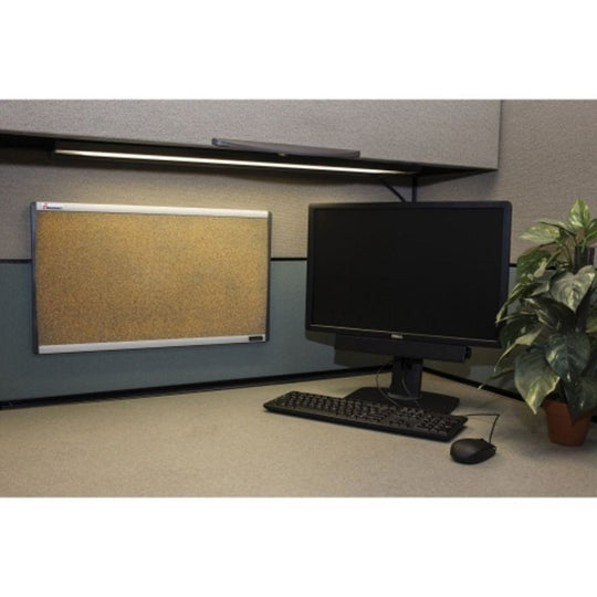 7195016222141 AbilityOne, Cork Cubicle Bulletin Board, Aluminum Frame, 24" x 14" Ea
