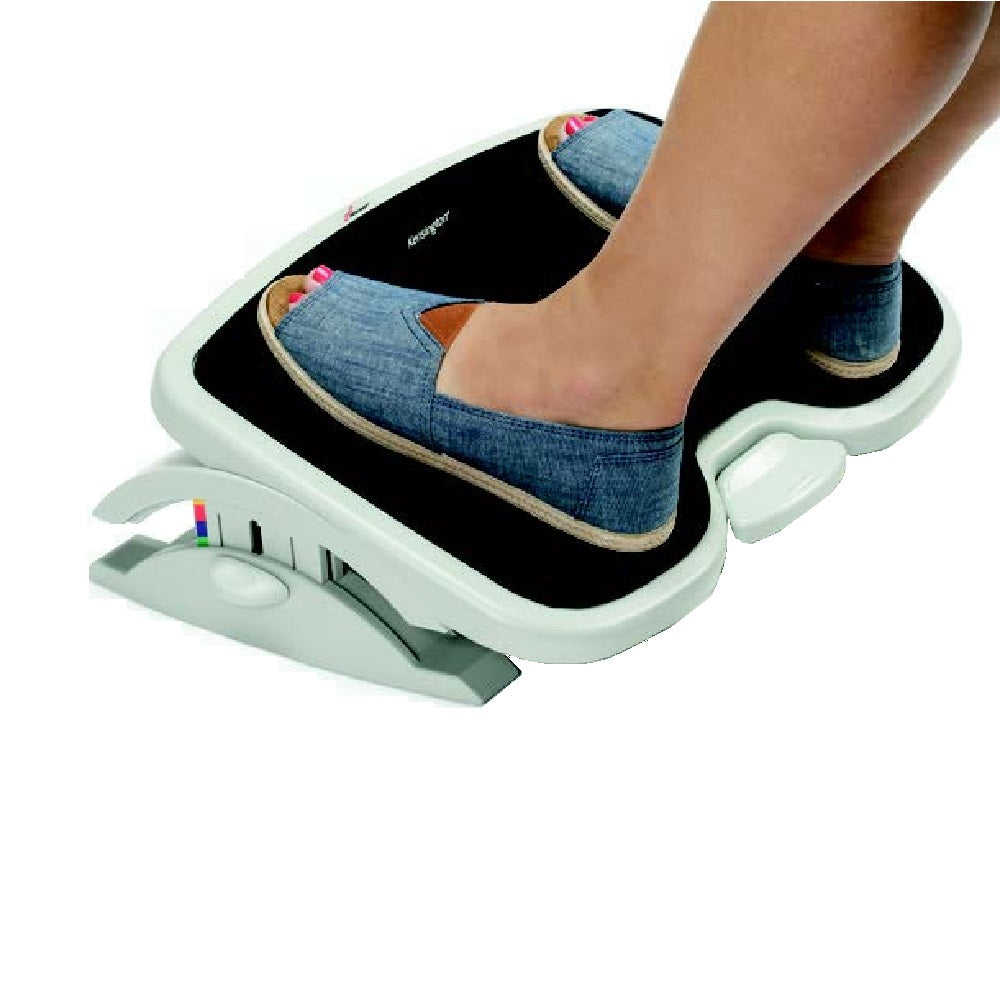 7195016667982 AbilityOne NSN6667982, Foot Rest, Ergonomic, Adjustable, Black / Light Gray Ea