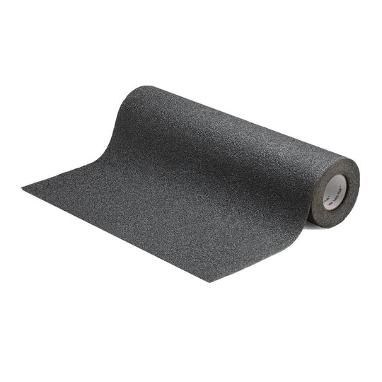 7220015796876 Peel-and-Stick Nonskid Tapes and Treads, Coarse, 3' x 3', Black BX