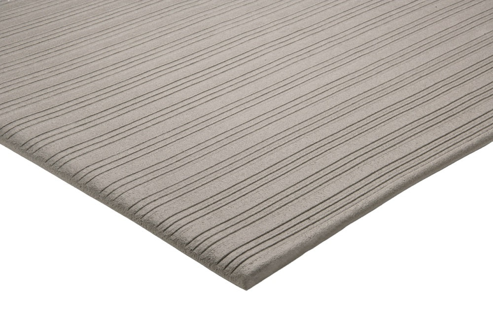 7220015826228 AbilityOne NSN5826228 Anti-Fatigue Mat, Light Duty, Gray/Vinyl Rib Bx