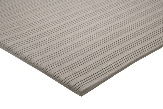 7220015826228 AbilityOne NSN5826228 Anti-Fatigue Mat, Light Duty, Gray/Vinyl Rib Bx