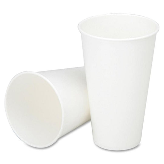 7350006414592 AbilityOne NSN6414592 Disposable Paper Cup, Cold Liquids, 12 oz, White Bx