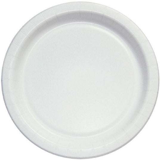 7350008993055 AbilityOne NSN8993055, Paper Plate, 7" Diameter, 1/2" Deep, White Bx