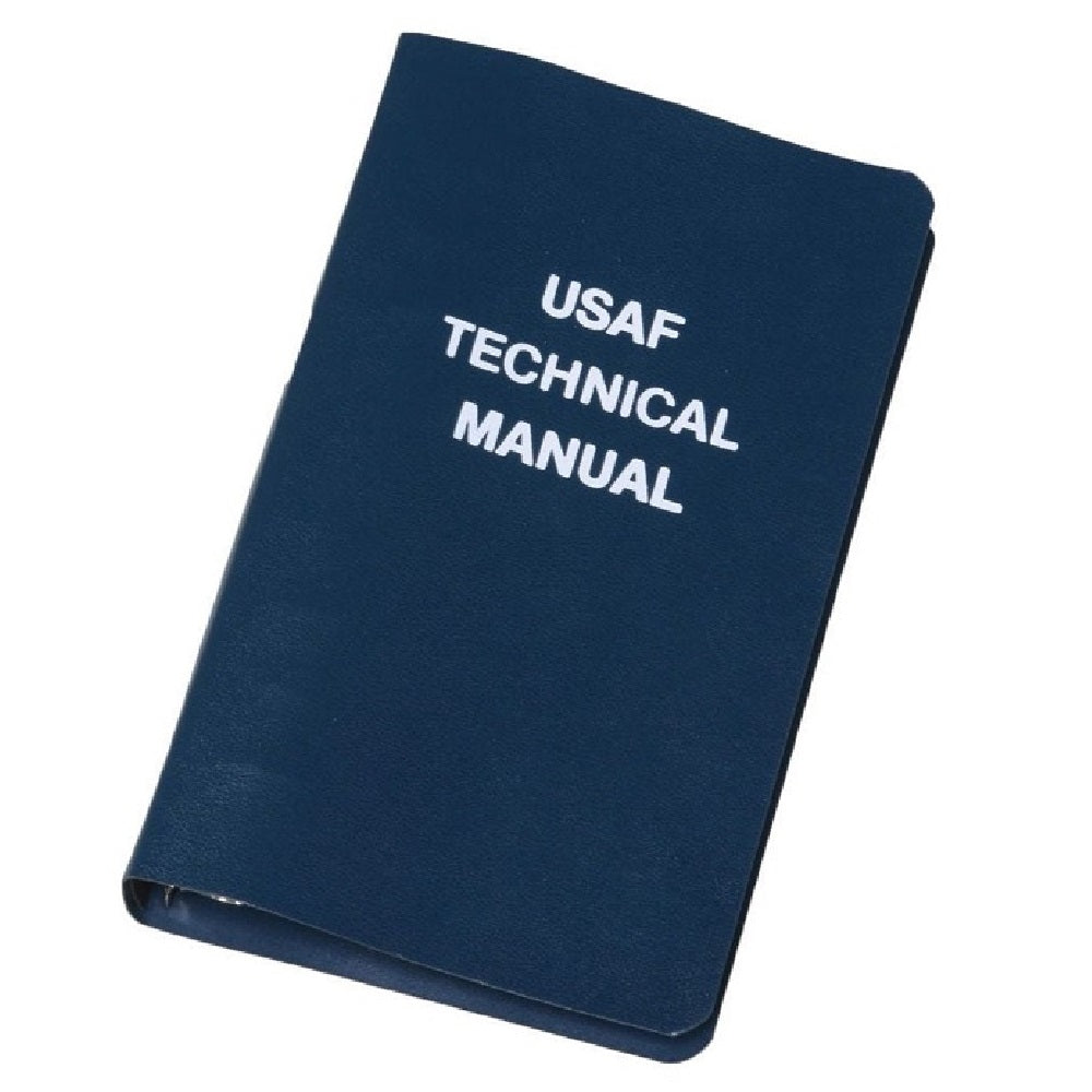 7510002414958 AbilityOne NSN2414958 U.S. Air Force Technical Manual Binder, 1" Capacity, Blue Ea