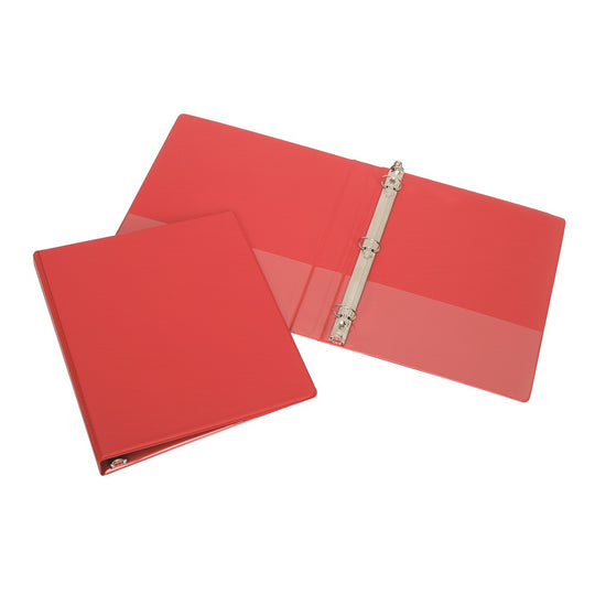 7510004098647 AbilityOne NSN4098647 Round 3-Ring Binder, 1" Capacity, Red Ea