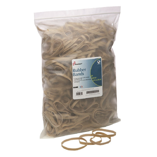 7510010589974 AbilityOne NSN0589974 Sterling Grade Rubber Bands, Size 64, 1 LB. Bag, Natural Crepe Ea