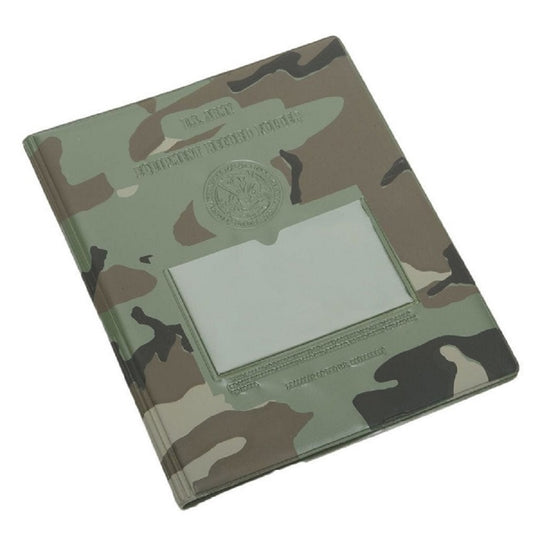 7510010650166 AbilityOne NSN0650166 Equipment Record Folder, Vinyl, Camouflage Ea