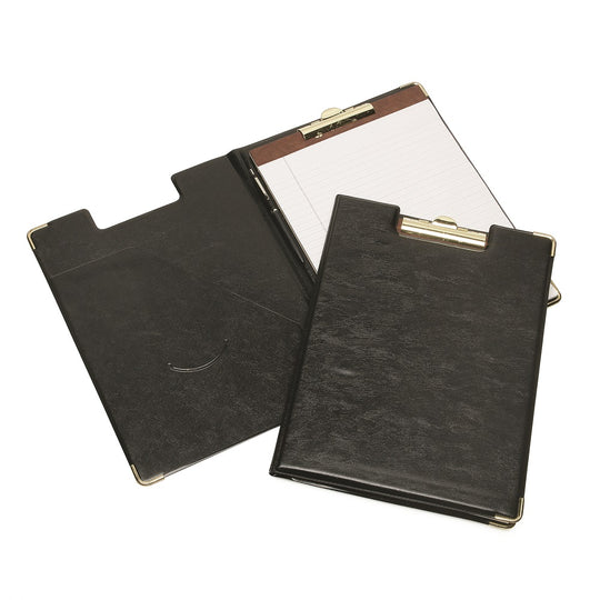 WRITING PROTFOLIO DELUXE W/BRASS CLIP - EA