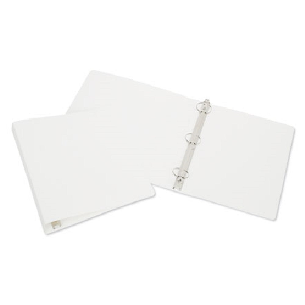 7510014841744 ABILITYONE NSN4841744 3-Ring Flexible Poly Binder - 1-1/2" Capacity - White