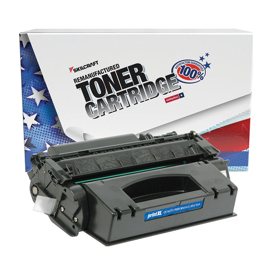 7510015901504 - Reman HP Q7553X Black Toner – SKILCRAFT – NSN 7510-01-590-1504