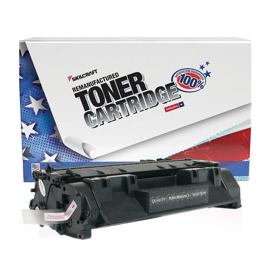 7510016005981 - Reman HP CE505A Black Toner – SKILCRAFT – NSN 7510-01-600-5981