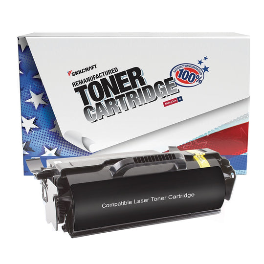7510016419546 - Reman Lexmark T654/T656/X654/X656/X658 (T654X11A) Black Toner – SKILCRAFT – NSN 7510-01-641-9546